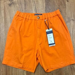 Meripex Orange Casual Shorts